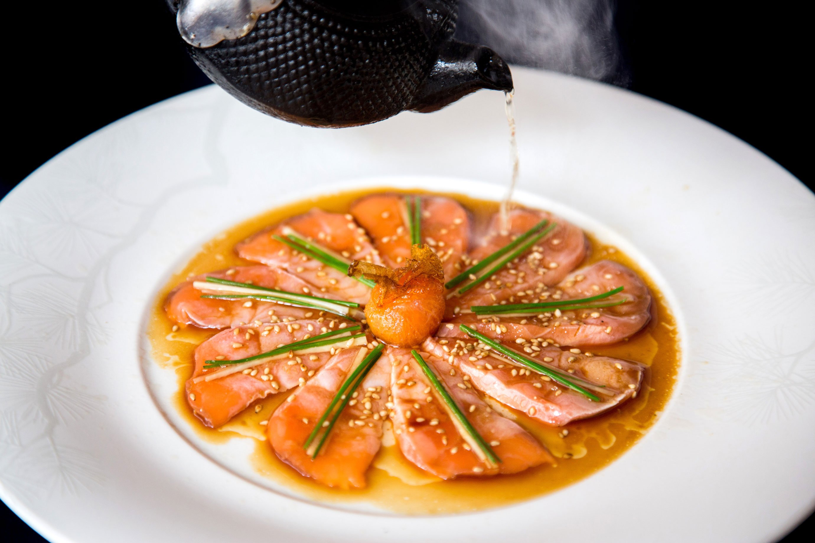 Nobu Hotel Marrakech Salmon Sashimi