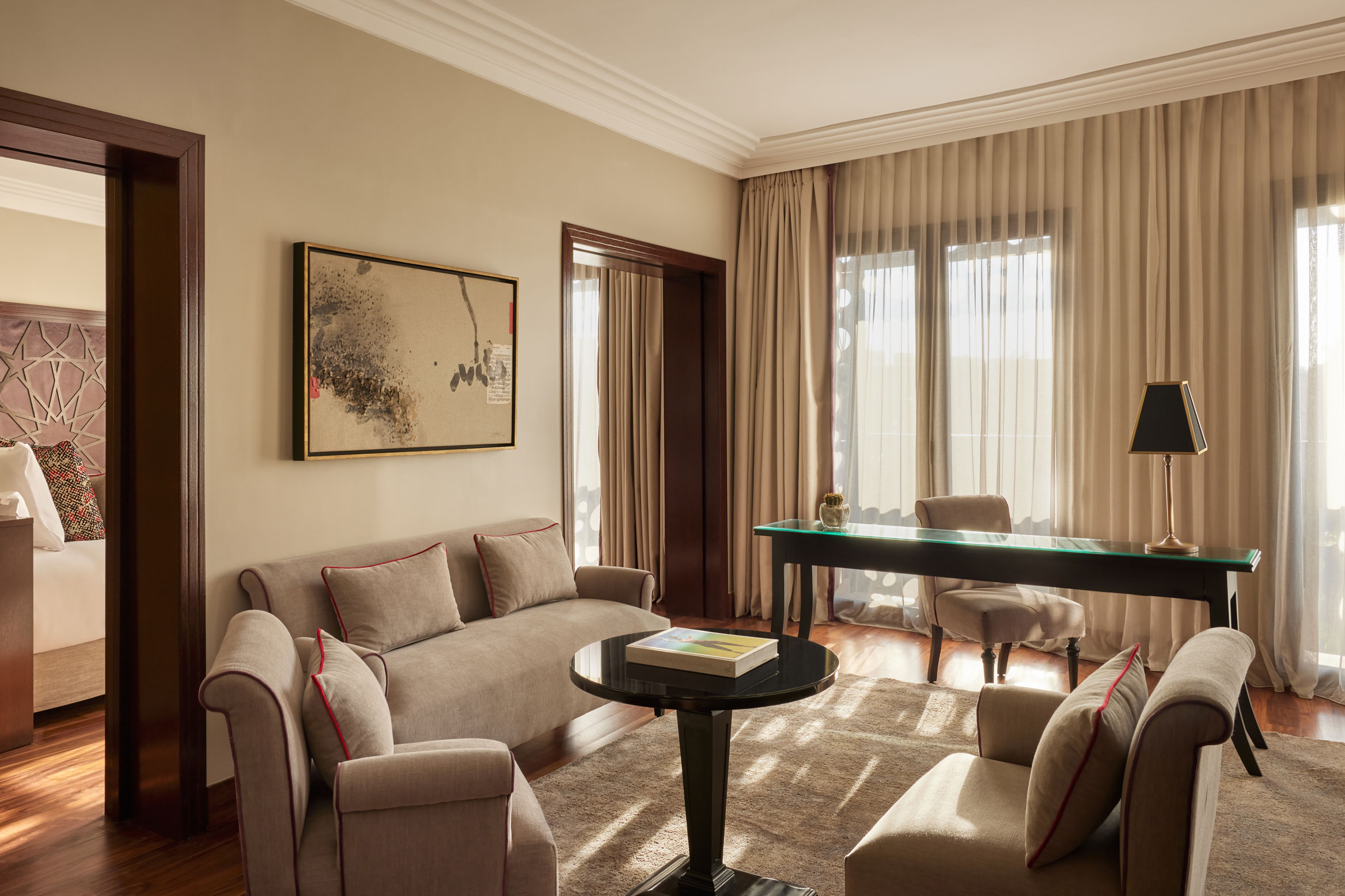 Nobu Hotel Marrakech Suite Living Room